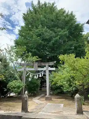 茂原八幡神社の鳥居