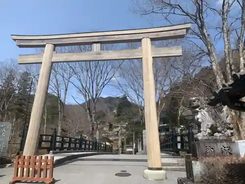 古峯神社の鳥居