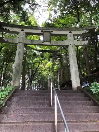 宝登山神社奥宮の鳥居