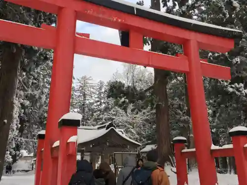 出羽神社(出羽三山神社)～三神合祭殿～の鳥居