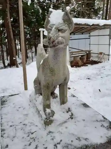 藤沢稲荷神社の狛犬