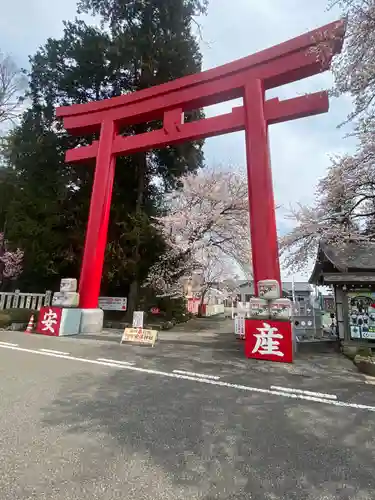 安住神社の鳥居