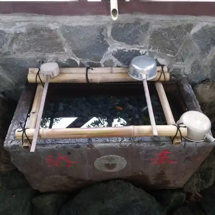 多武峯内藤神社の手水舎