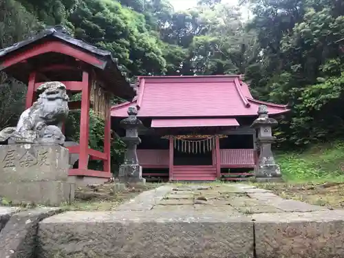 谷上神社の本殿