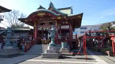 羽田神社の本殿・本堂