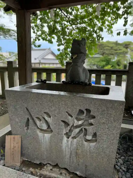 大甕神社の手水舎