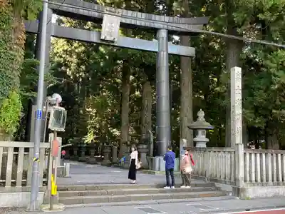 北口本宮冨士浅間神社の鳥居
