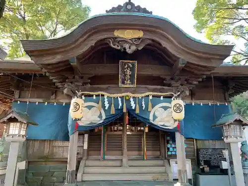 津田八幡神社の本殿・本堂