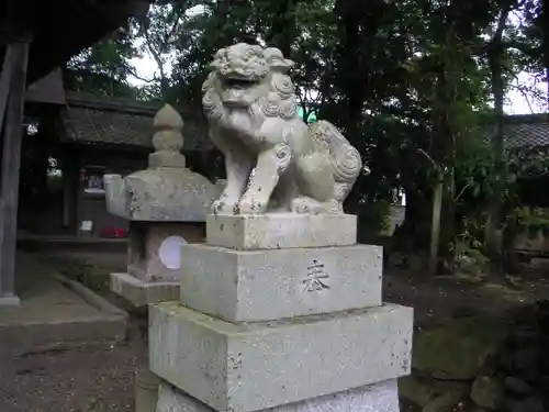 荒井神社の狛犬