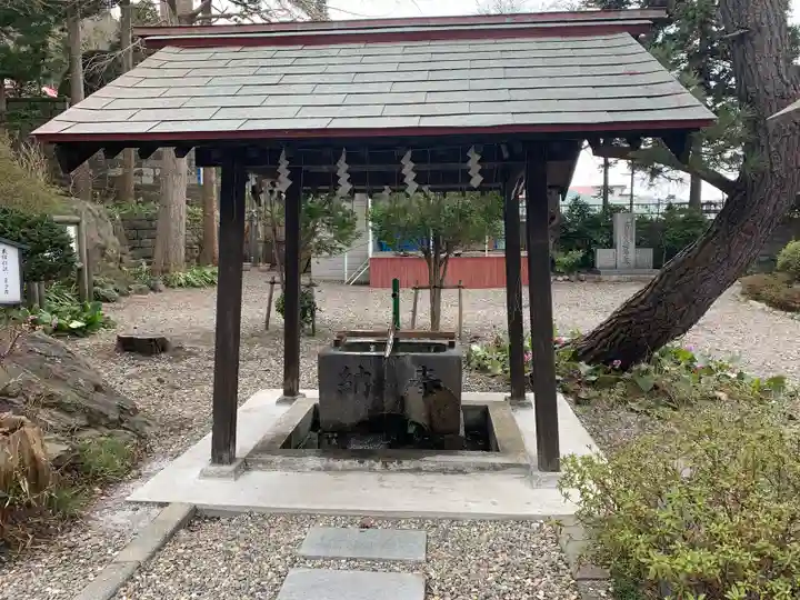 船魂神社の手水舎