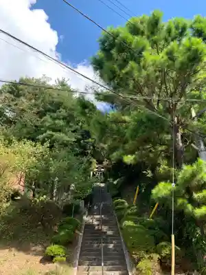三社神社の景色