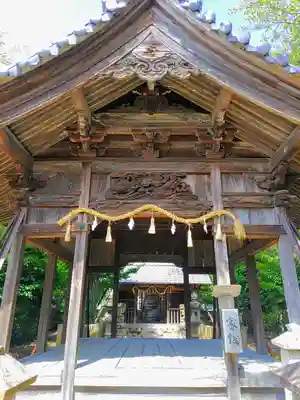 八劍社（一色中通）の本殿・本堂