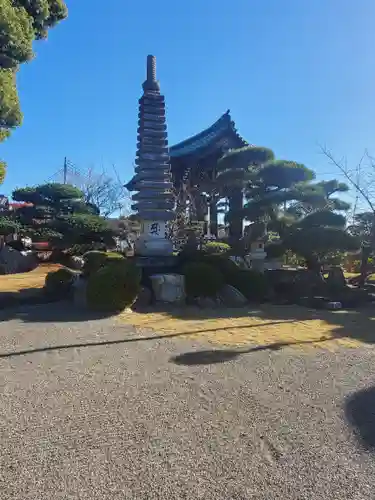 定年寺の塔