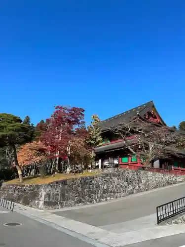 日光山輪王寺三仏堂の本殿・本堂