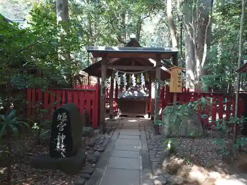 駒木諏訪神社の末社・摂社