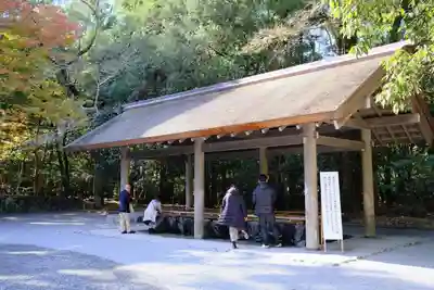 伊勢神宮内宮(皇大神宮)の手水舎