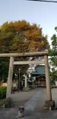 小岩田天祖神社の鳥居