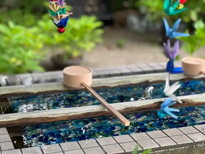 串間神社の手水舎