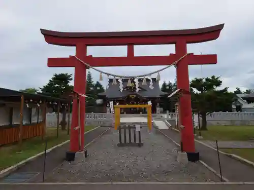 美瑛神社の鳥居