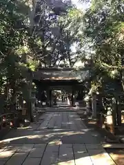 駒木諏訪神社の山門