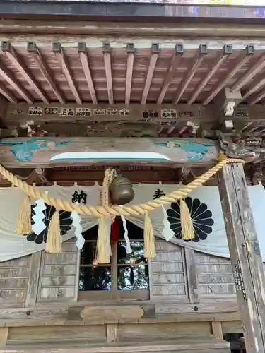 中之嶽神社の本殿