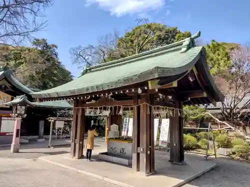 大宮八幡宮の手水舎