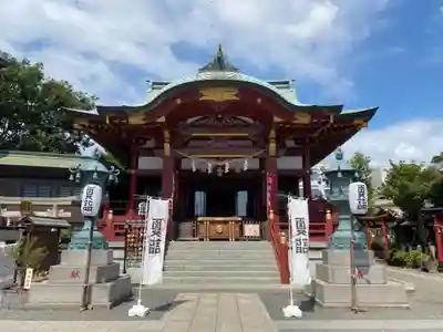 羽田神社の本殿・本堂