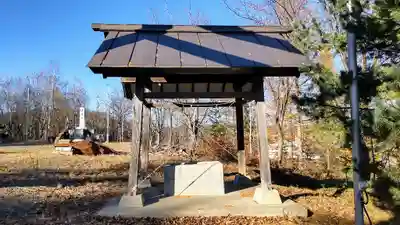 温根別神社の手水舎