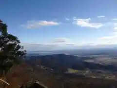 筑波山神社 男体山御本殿の景色