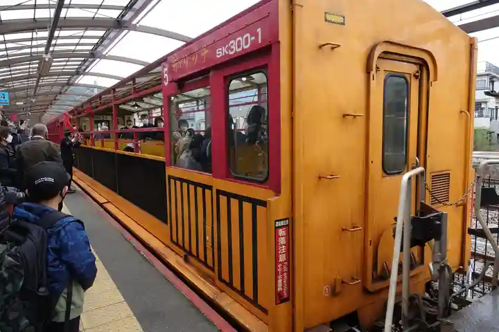 御髪神社の周辺