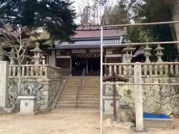 岐尼神社の本殿・本堂