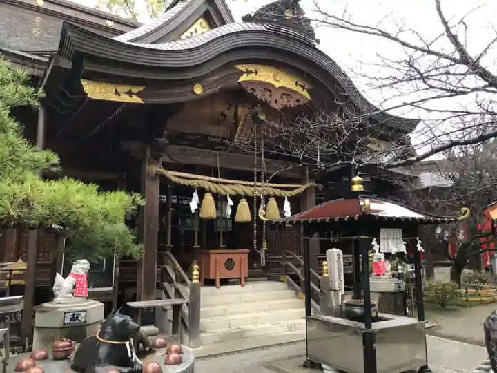 田村神社の本殿・本堂