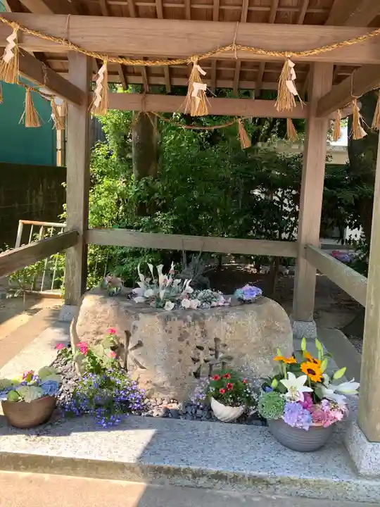 彌都加伎神社の手水舎