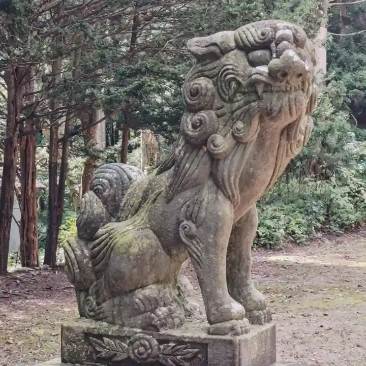 十勝神社の狛犬