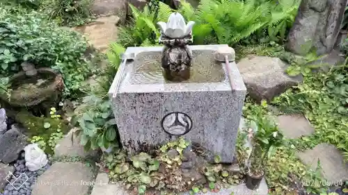 長心寺の手水舎
