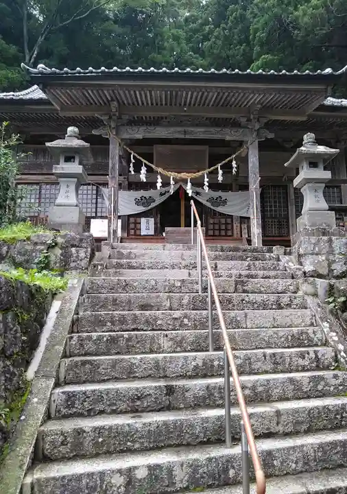 木幡山隠津島神社(二本松市)の本殿・本堂