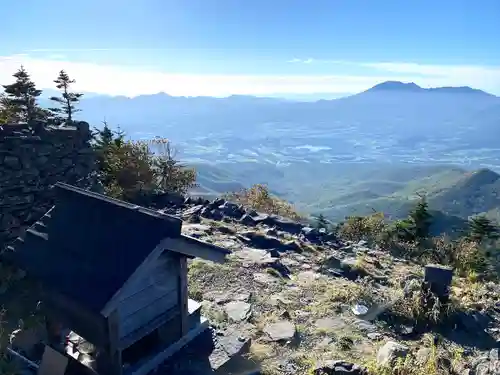 山家神社奥宮の本殿