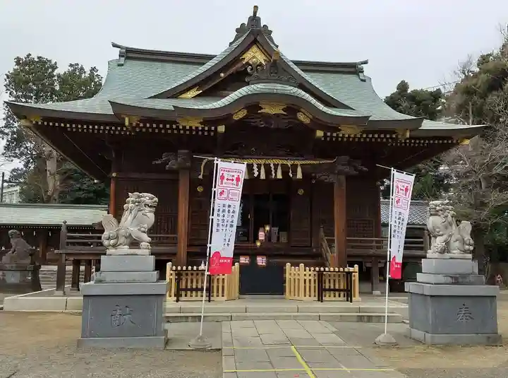 赤羽八幡神社の本殿・本堂