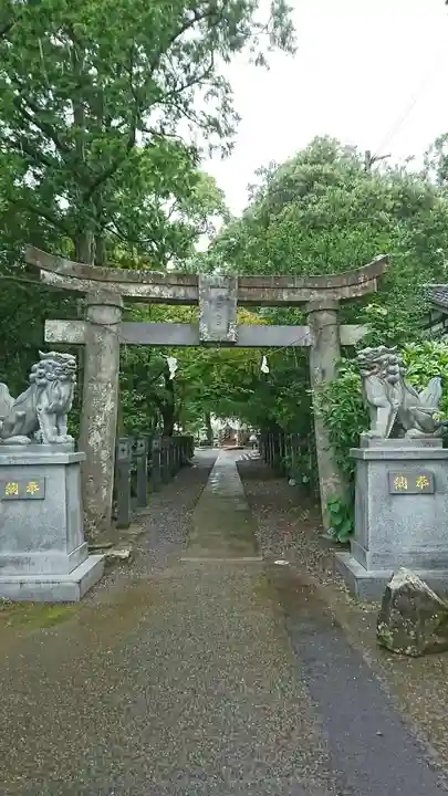 浮島神社の鳥居