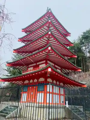 新倉富士浅間神社(山梨県)
