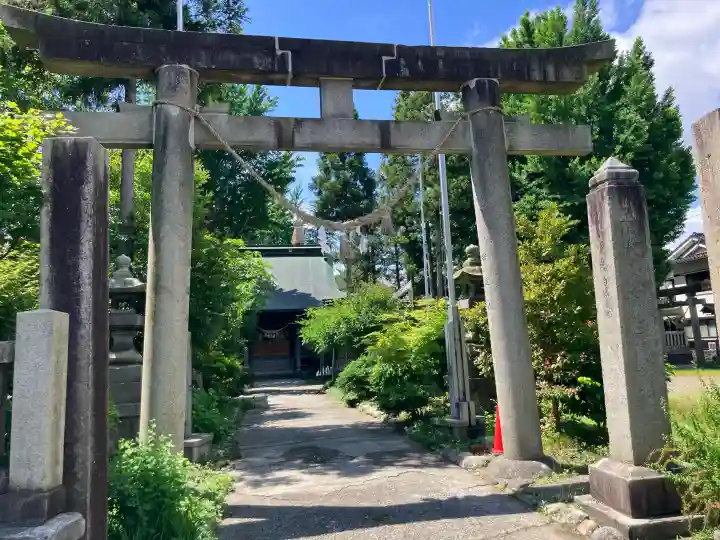大木白山社(富山県)