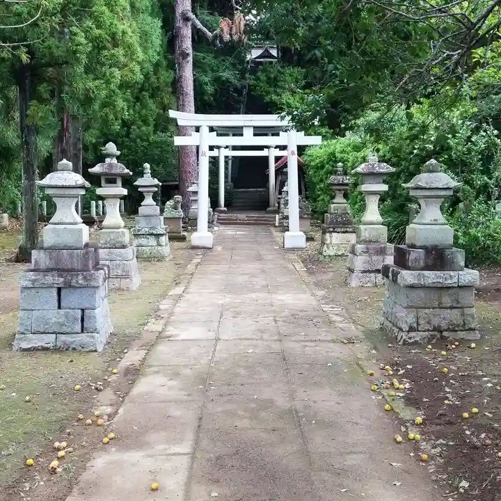 素鵞熊野神社の鳥居
