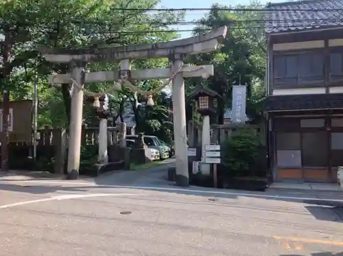 泉野菅原神社の鳥居