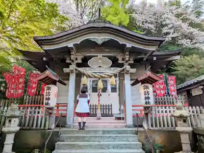 石川町諏訪神社の本殿・本堂