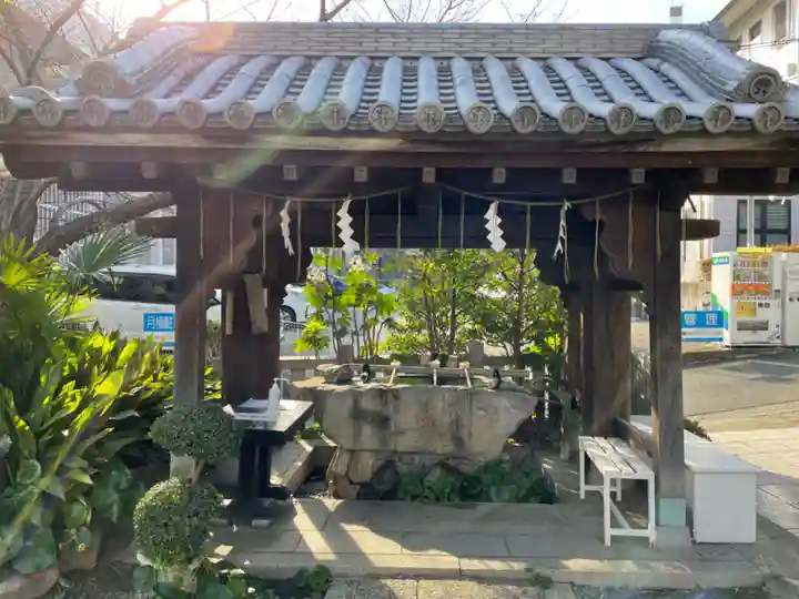 一宮神社の手水舎