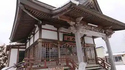釈迦内神明社の本殿・本堂