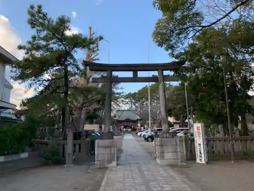 平塚三嶋神社の鳥居