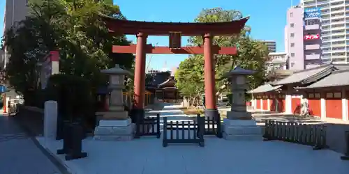 蒲田八幡神社の鳥居