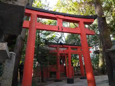岡崎神社の鳥居