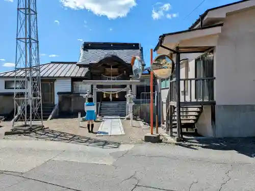 川口神社の本殿